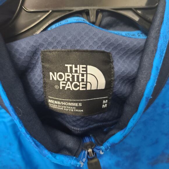 The North Face Blue Ampere Grid Full-Zip Jacket Men's Size M - Picture 5 of 5